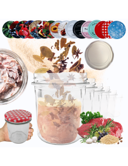 Słoiki 346ml dżemy konfitury kiełbasa pasztet 30kpl zakrętki 82mm PZH