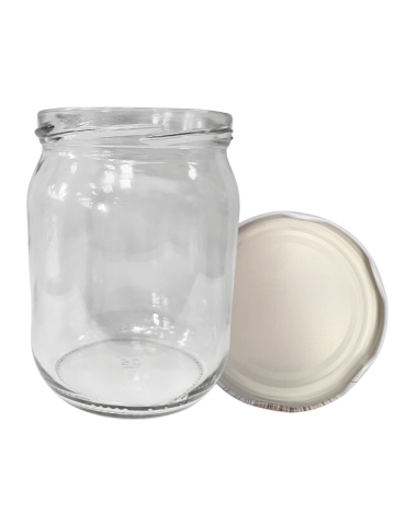 Słoik 540ml dżemy konfitury przeciery pasztet KOMPLET z POKRYWKĄ 82mm - product 2