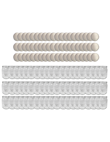 Słoiki 540ml dżemy konfitury przeciery pasztet 60kpl zakrętki 82mm PZH - product 2