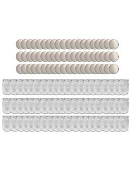 Słoiki 540ml dżemy konfitury przeciery pasztet 60kpl zakrętki 82mm PZH - product 2