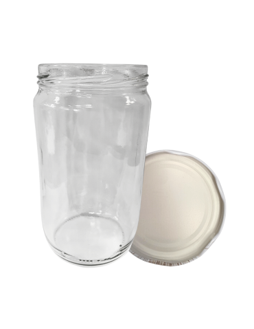 Słoik 720ml dżemy konfitury przeciery salatki KOMPLET z POKRYWKĄ 82mm - product 2