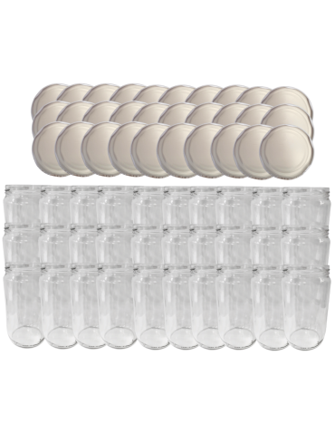 Słoiki 720ml dżemy konfitury przeciery salatki 30kpl zakrętki 82mm PZH - product 2