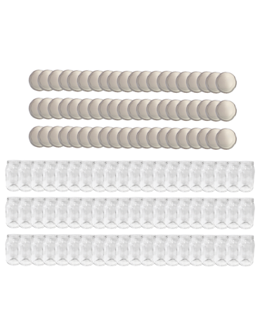 Słoiki 900ml 0,9l miód ogórki małosolne salatki 60kpl zakrętki 82mm PZH - product 2