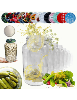 Słoiki 1500ml 1,5l soki ogórki małosolne grzyby nalewki 60kpl zakrętki 82mm PZH