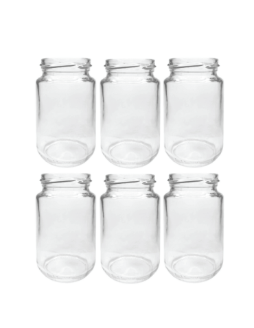 Słoiki 190ml 0,2 dżemy konfitury przyprawy deserki 6sztuk 53mm - produkt 2