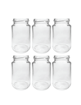 Słoiki 190ml 0,2 dżemy konfitury przyprawy deserki 6sztuk 53mm - product 2