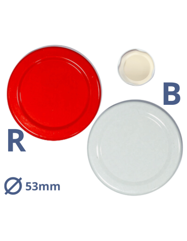 Słoiki - Słoiki 190ml 0,2 dżemy konfitury przyprawy deserki 10sztuk 53mm PZH - product 5