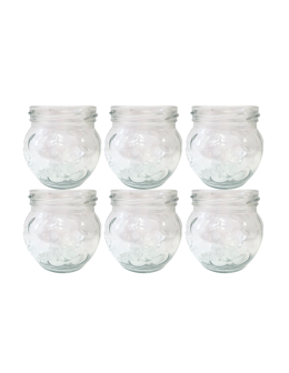 Słoiki 215ml dżemy konfitury przyprawy deserki 6sztuk 66mm - product 2