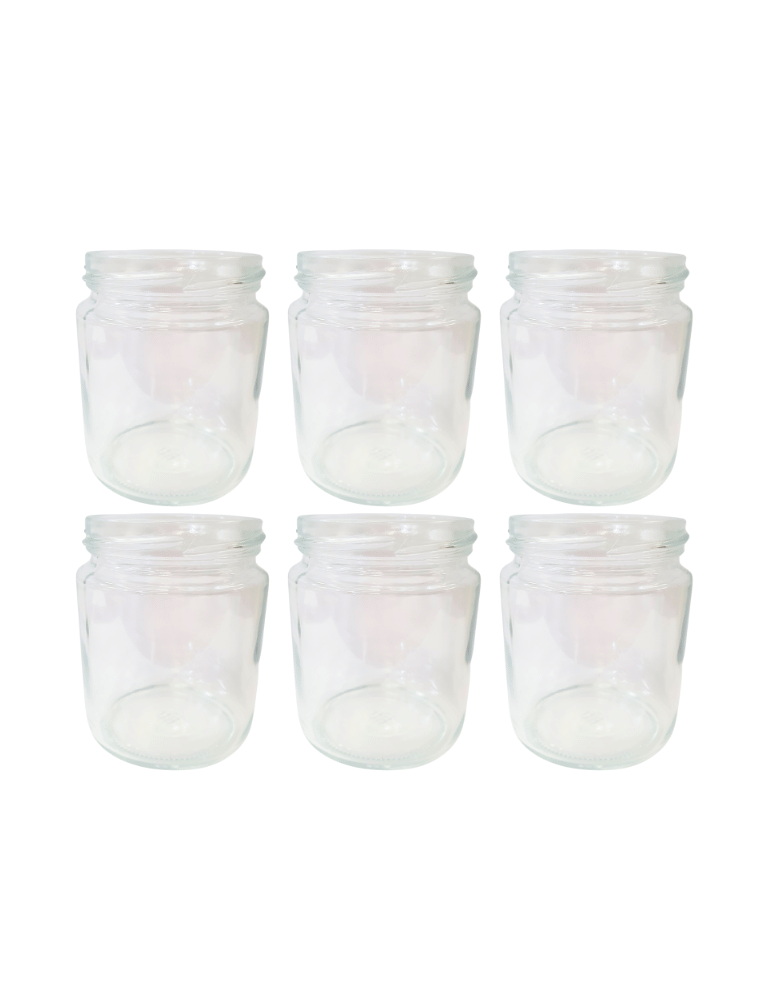 Słoiki - Słoiki 250ml dżemy konfitury przyprawy deserki 6sztuk 66mm - product b2b.wamar.biz 2