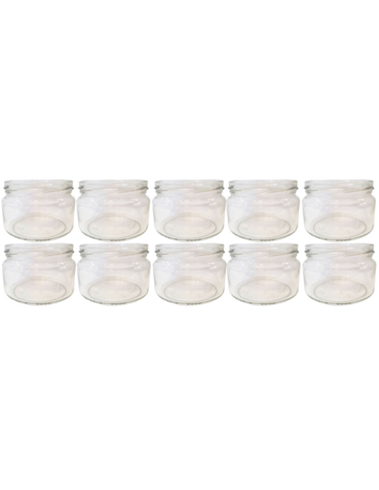 Słoiki - Słoiki 250ml dżemy konfitury przyprawy deserki 10sztuk 82mm PZH - product b2b.wamar.biz 2