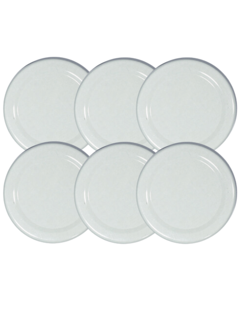 Słoiki i Dodatki - Pokrywki dekielki zakrętki nakrętki wieczka wieka 53mm 6 szt WZÓR B PZH - product b2b.wamar.biz 2