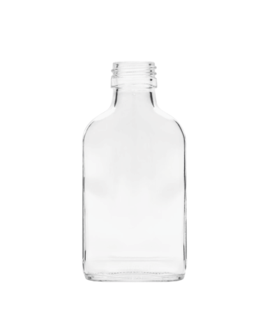 Butelka 100 ml piersiówka kieszonkowa na sok nalewki fi28 1szt BEZ NAKRETKI - product 2