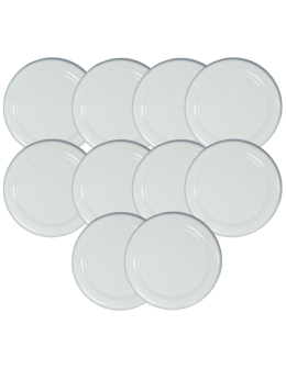 Pokrywki dekielki zakrętki nakrętki wieczka wieka 53mm 10 szt WZÓR B PZH - product 2