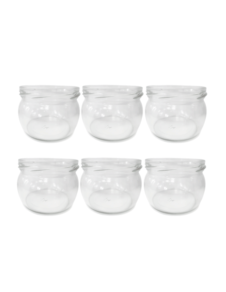 Słoiki - Słoiki 260ml dżemy konfitury przyprawy grzybki 6sztuk 82mm - product b2b.wamar.biz 2