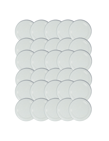 Pokrywki dekielki zakrętki nakrętki wieczka wieka 53mm 30 szt WZÓR B PZH - product 2