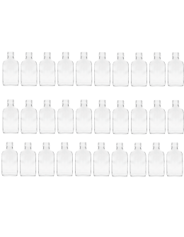 Butelki 100ml piersiówki kieszonkowe na sok nalewki fi28 30szt BEZ NAKRETEK - product 2