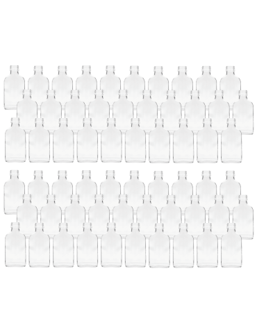 Butelki 100ml piersiówki kieszonkowe na sok nalewki fi28 60szt BEZ NAKRETEK - product 2