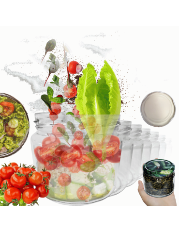 Słoiki 330ml dżemy konfitury przyprawy grzybki 30sztuk 82mm PZH