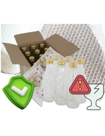 Szklane butelki na alkohol - galoniki - Butelki 100 ml maraski kwadratowe zielone na oliwę fi31 30szt BEZ NAKRETEK - product 12