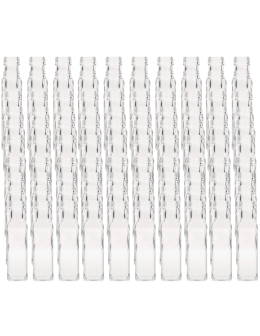 Butelki 100 ml maraski kwadratowe soki na oliwę fi31 100szt BEZ NAKRETEK - product 2