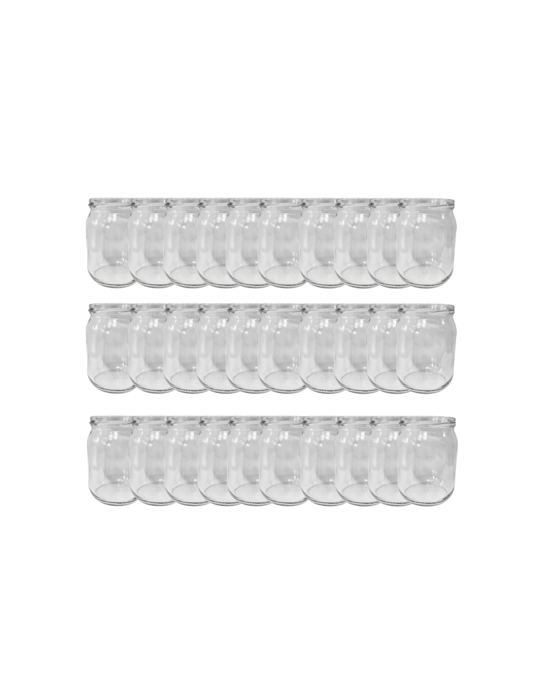 Słoiki - Słoiki 540ml dżemy konfitury przeciery pasztet 30sztuk 82mm PZH - product b2b.wamar.biz 2