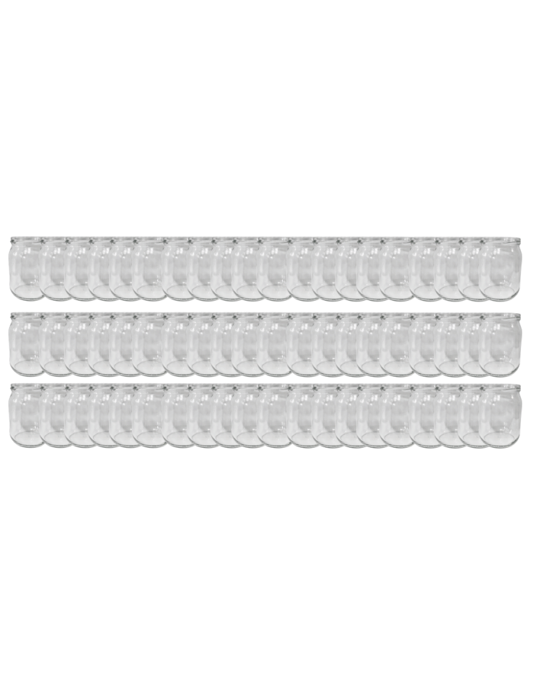 Słoiki - Słoiki 540ml dżemy konfitury przeciery pasztet 60sztuk 82mm PZH - product b2b.wamar.biz 2