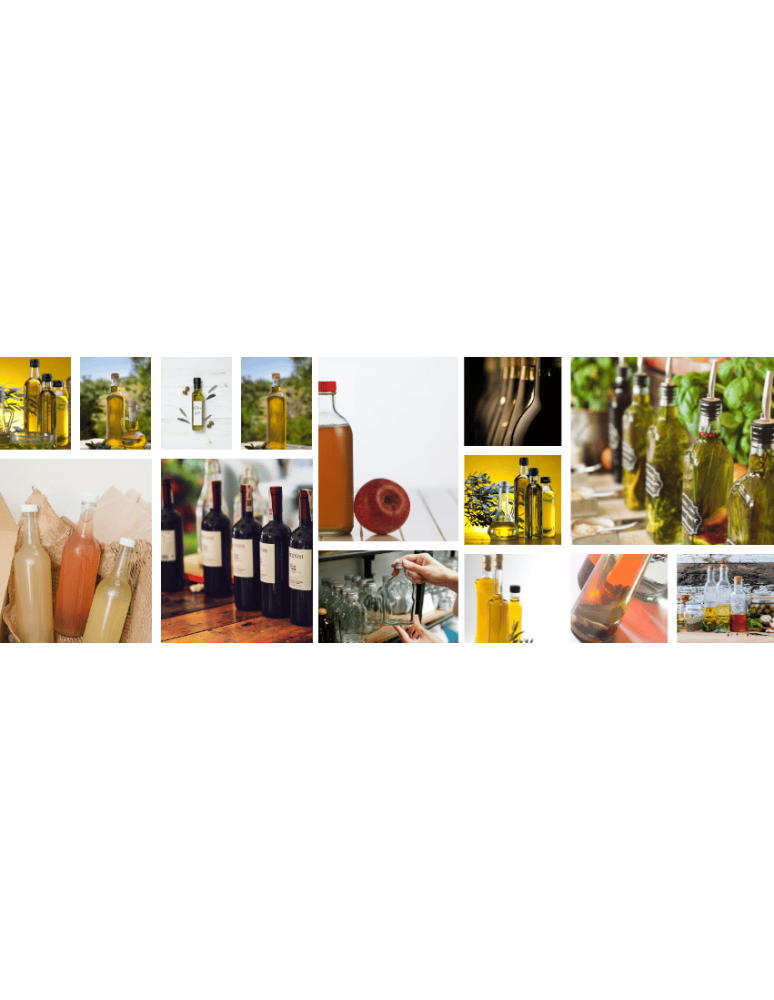 Szklane butelki na alkohol - galoniki - Butelki 100 ml maraski kwadratowe soki na olej oliwę fi31 100szt NAKRĘTKI - product b2b.wamar.biz 8