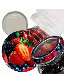 Pokrywki dekielki zakrętki nakrętki wieczka wieka 66mm 30 szt WZÓR W PZH