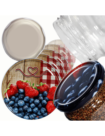 Pokrywki dekielki zakrętki nakrętki wieczka wieka 82mm 10 szt WZÓR A PZH