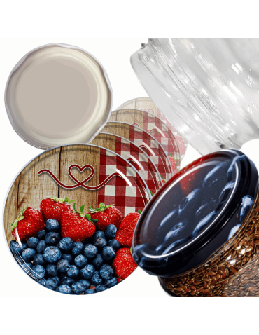 Pokrywki dekielki zakrętki nakrętki wieczka wieka 82mm 30 szt WZÓR A PZH