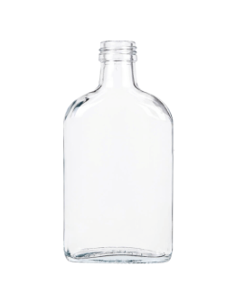 Butelka 200 ml piersiówka kieszonkowa sok nalewki fi28 1szt BEZ NAKRETKI - product 2