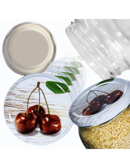 Pokrywki dekielki zakrętki nakrętki wieczka wieka 82mm 30 szt WZÓR C PZH