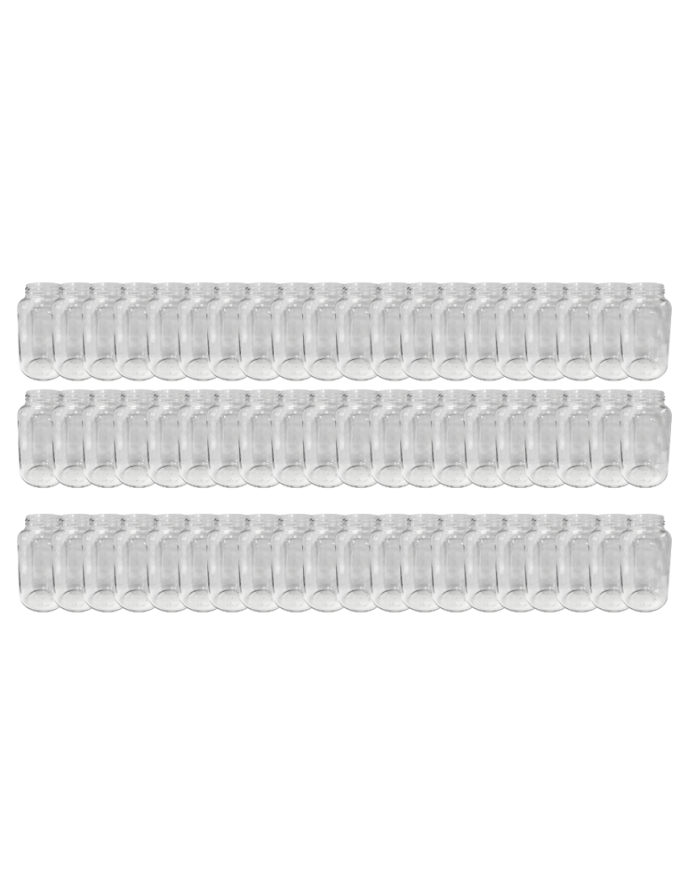 Słoiki - Słoiki 1500ml 1,5l soki ogórki małosolne grzyby nalewki 60sztuk 82mm PZH - product b2b.wamar.biz 2