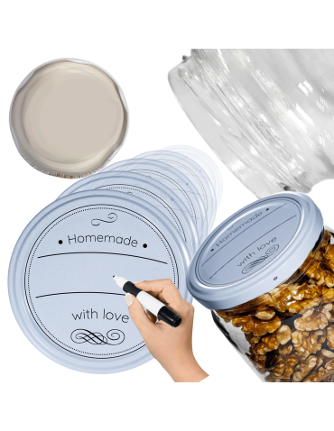 Pokrywki dekielki zakrętki nakrętki wieczka wieka 82mm 30 szt WZÓR D PZH