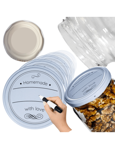 Pokrywki dekielki zakrętki nakrętki wieczka wieka 82mm 60 szt WZÓR D PZH