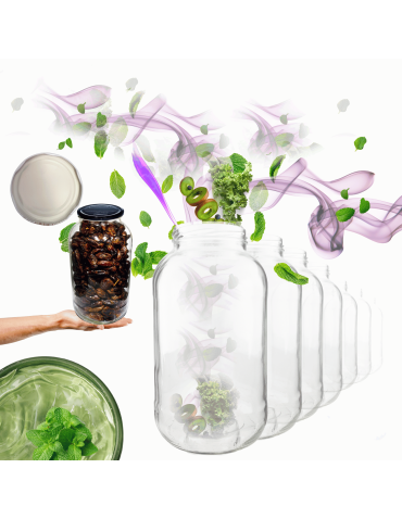 Słoiki 2000ml 2l soki ogórki kiszone grzyby nalewki 60sztuk 82mm PZH