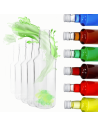 Butelki 200 ml na sok nalewkę syrop tradycyjne fi28 6szt BEZ NAKRETEK