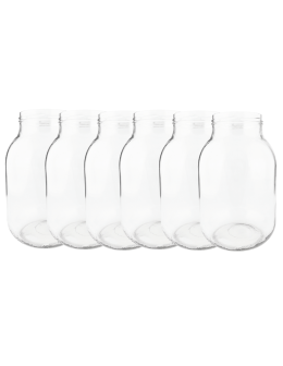 Słoiki 3000ml 3l soki ogórki kiszone grzyby nalewki 6sztuk 100mm - product 2