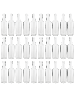 Butelki 200 ml na sok nalewkę syrop tradycyjne fi28 30szt BEZ NAKRETEK - product 2