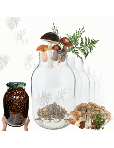 Słoiki 4000ml 4l soki ogórki cukinia grzyby nalewki 6sztuk 100mm