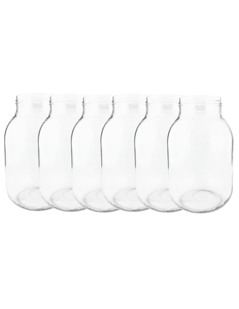 Słoiki - Słoiki 4000ml 4l soki ogórki cukinia grzyby nalewki 6sztuk 100mm - product b2b.wamar.biz 2