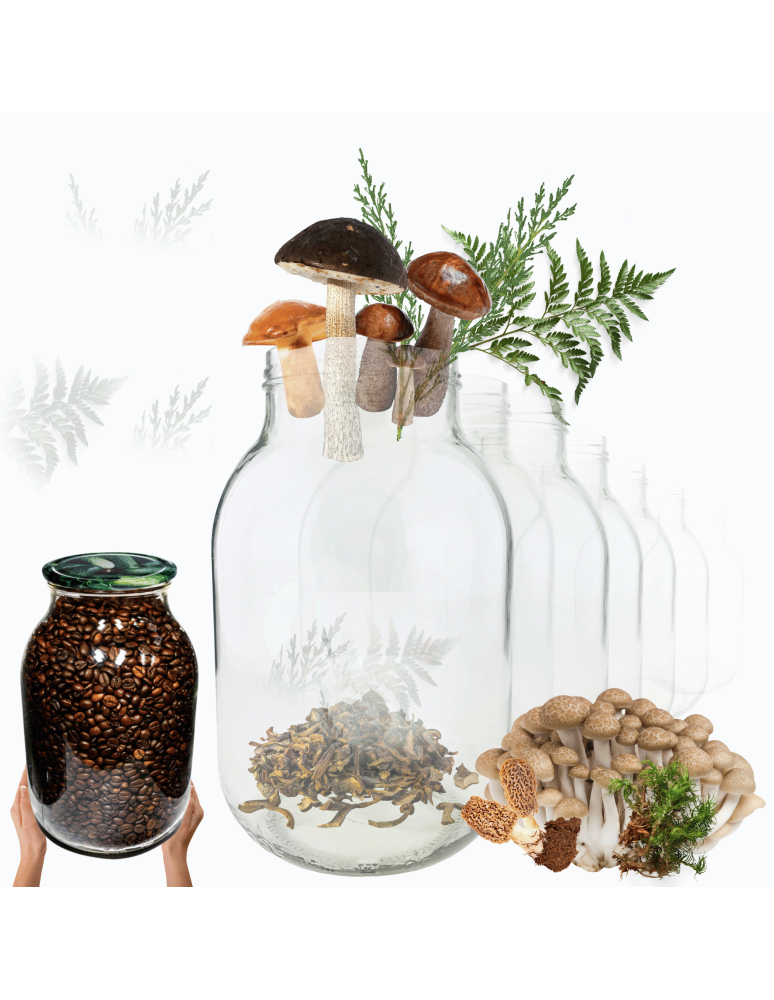 Słoiki - Słoiki 4000ml 4l soki ogórki cukinia grzyby nalewki 10sztuk 100mm PZH - product b2b.wamar.biz 1