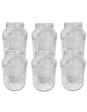 Słoiki 1500ml 1,5l soki ogórki małosolne nalewki kompoty 6sztuk 82mm - product 2