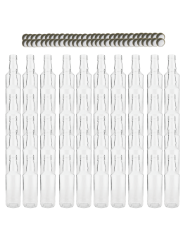 Butelki 200 ml na sok nalewkę syrop tradycyjne fi28 60szt NAKRĘTKI - product 2