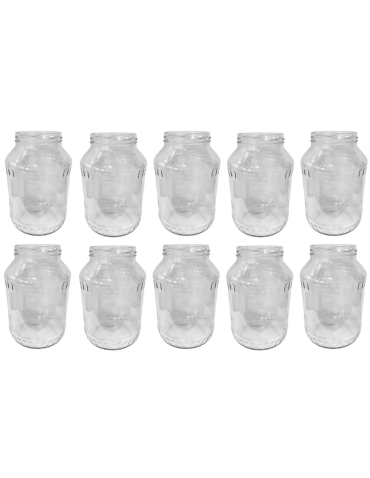 Słoiki 1500ml 1,5l soki ogórki małosolne grzyby nalewki 10sztuk 82mm PZH - product 2