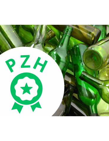 Szklane butelki na alkohol - galoniki - Butelka 250 ml galon z uchwytem soki sok na oliwę fi31 1szt BEZ NAKRETKI - produkt 6