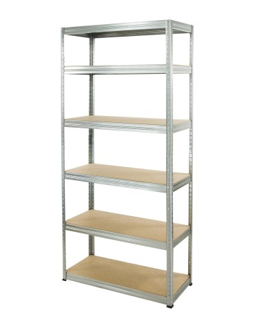 Regały Magazynowe - Regał Helios 213x90x35 cm 6 półek/175kg Ocynkowany - product 2