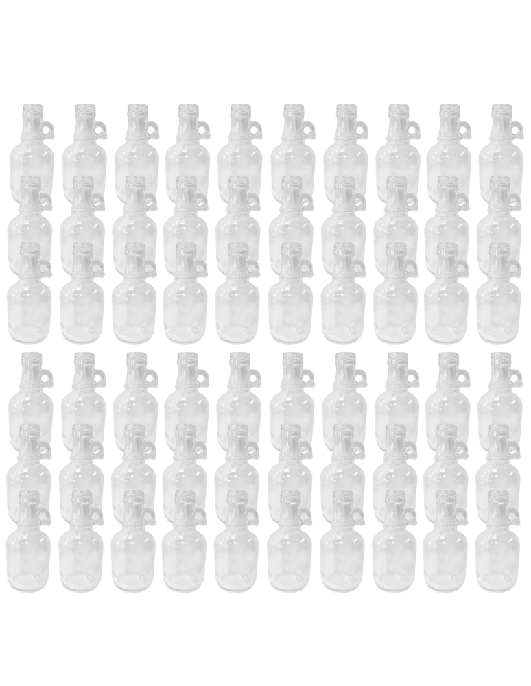 Szklane butelki na alkohol - galoniki - Butelki 250 ml galon z uchwytem soki na olej oliwę fi31 60szt BEZ NAKRETEK - product b2b.wamar.biz 2