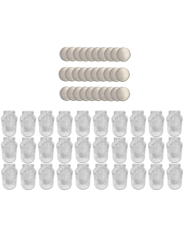 Słoiki 1500ml 1,5l soki ogórki małosolne grzyby nalewki 30kpl zakrętki 82mm PZH - product 2