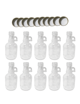 Butelki 250 ml galon z uchwytem soki na olej oliwę fi31 10szt NAKRĘTKI - product 2